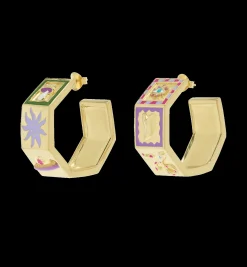 Alchemy Hoop Earrings