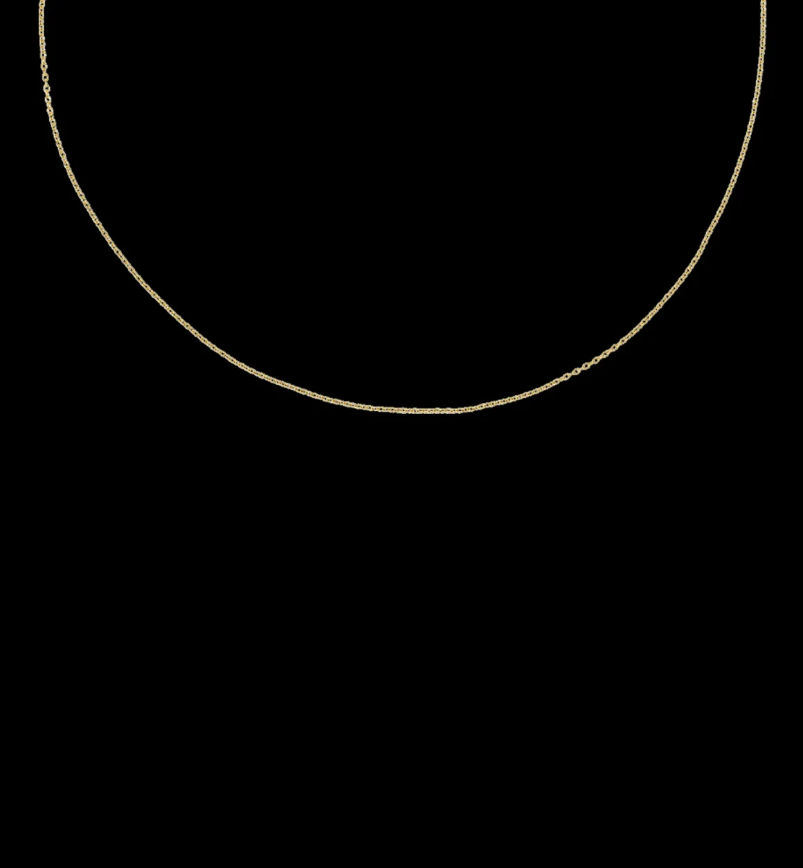 Anchor Plain Necklace