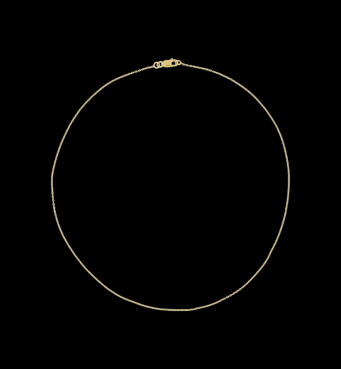 Anchor Plain Necklace