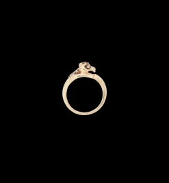 Antique Panther Ring 14K