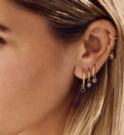Birthstone Earring Charm 14K
