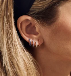 Birthstone Ring Earring 14K