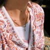 Blood Coral Necklace 14K