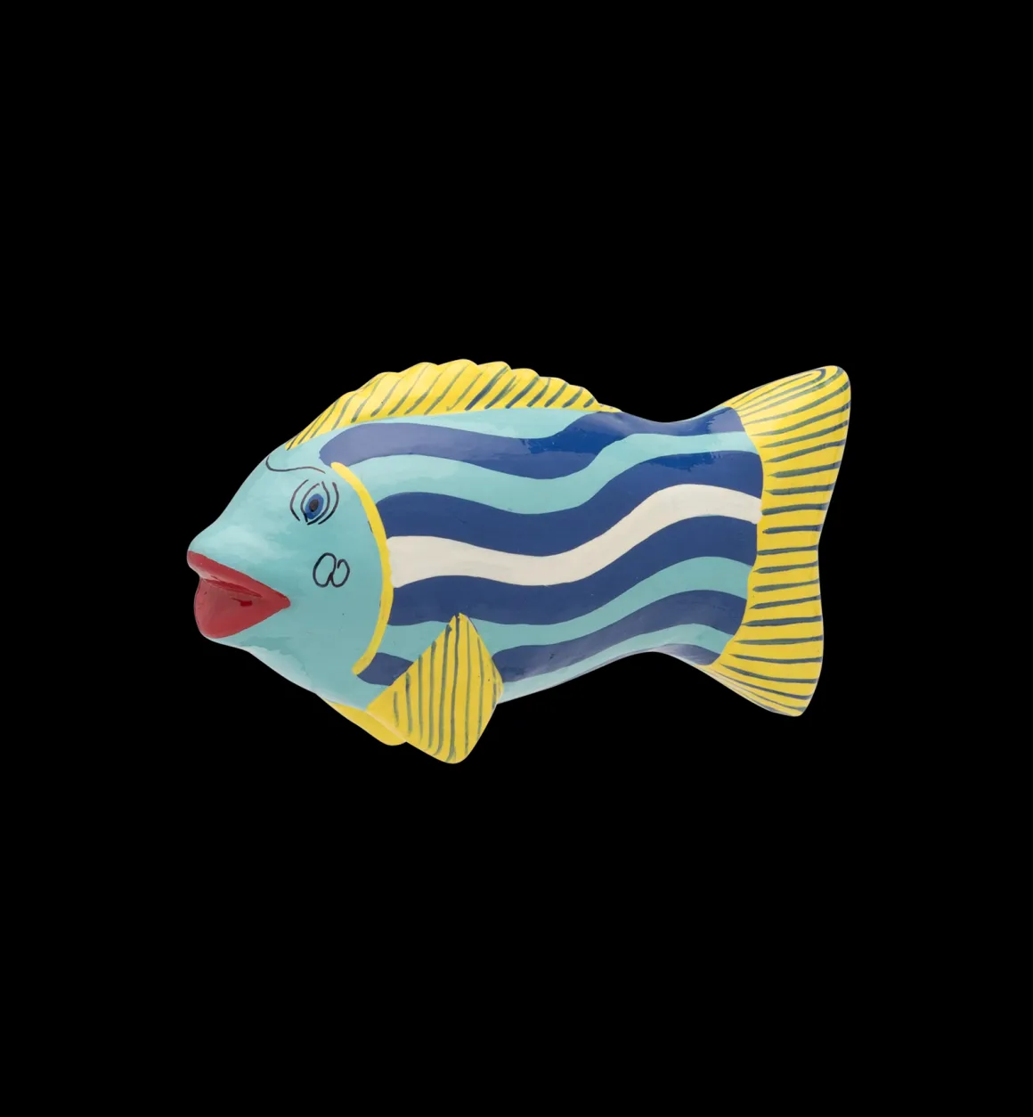 Blue Swirl Mythical Fish