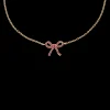 Blush Ribbon Bracelet