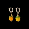 Brinker + Eliza Fruit Salad Orange/Yellow Earrings