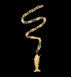 Brinker + Eliza Tale Fish Necklace