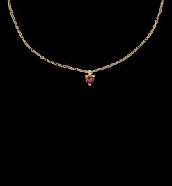 Burning Heart Bracelet 14K