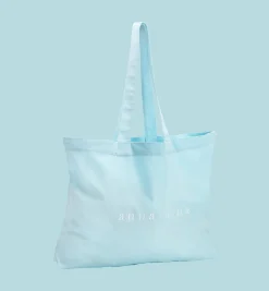 Canvas A+N Blue Tote Bag