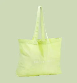Canvas A+N Green Tote Bag