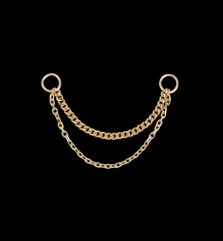 Chained Harmony Piercing Charm 14K
