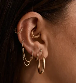 Chained Harmony Piercing Charm 14K