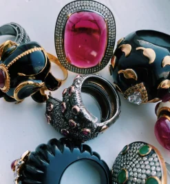 Charmed Snake Ring