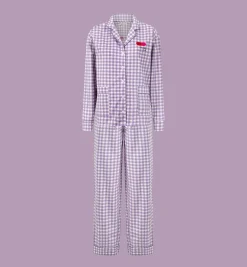 Chill Pill Gingham Pyjama