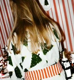 Christmas Forest Long Kimono