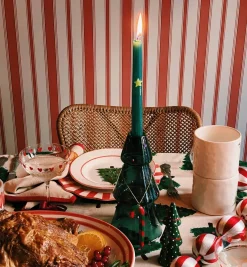 Christmas Star Candle Set of 2