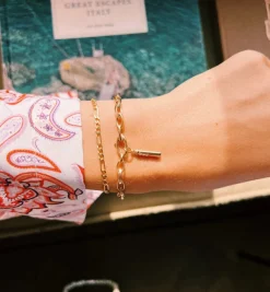 Collier Link Bracelet 14K