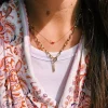 Collier Link Necklace 14K