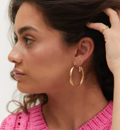 Cosmic Dust Chain Earrings