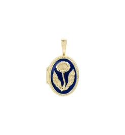 Dark Meadow Locket 14K