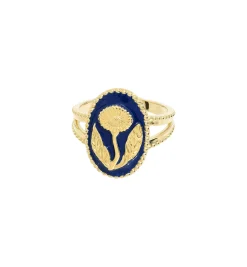 Dark Meadow Ring 14K