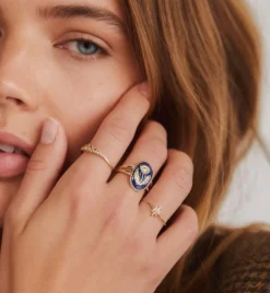 Dark Meadow Ring 14K