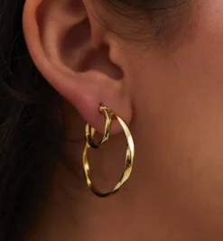 Dazzling Hoop Earrings