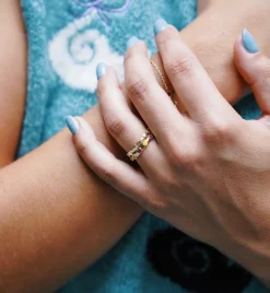 Eclipse Of The Heart Ring 14K