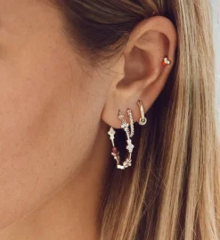 Eden Hoop Earrings