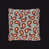 Embroidered Paisley Cushion
