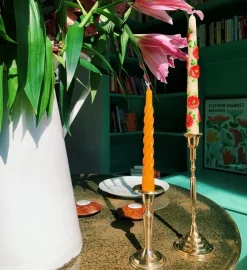 Flower Candle - Set of 2