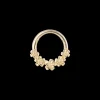 Forget Me Not Daith Piercing 14K