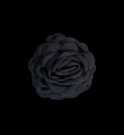 Funky & Fancy Flower Hair Clip Black