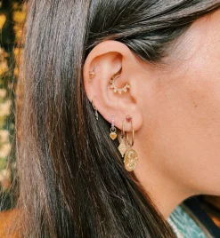 Gaia Daith Piercing 14K