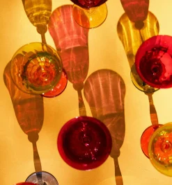 Gardenia Wine Glass