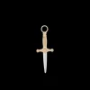 Gate Keeper Earring Charm 14K