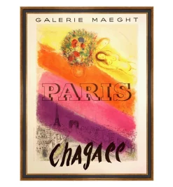 G&C Chagall Paris Artwork