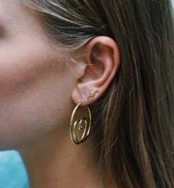 Head Over Heels Hoop Earrings