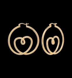 Head Over Heels Hoop Earrings