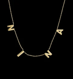 Initial Necklace 9K