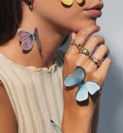 Kaleidoscope Trio Ring 14K