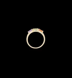 Kaleidoscope Trio Ring 14K
