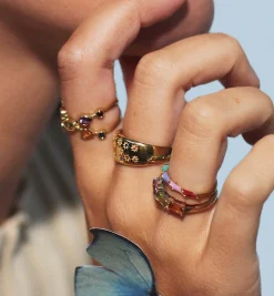 Kaleidoscope X Ring 14K