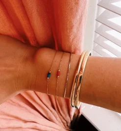 Lapis Bracelet 14K