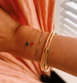 Lapis Bracelet 14K
