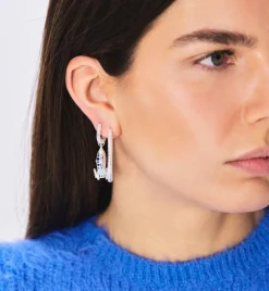 Large Spiral Hoop Earrings
