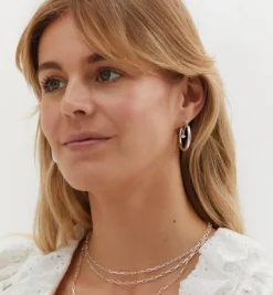 Love Story Hoop Earrings