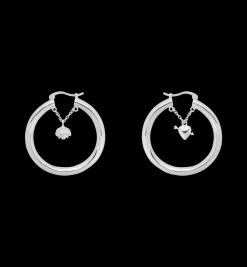 Love Story Hoop Earrings