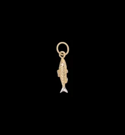 Lucky Fish Piercing Charm 14K