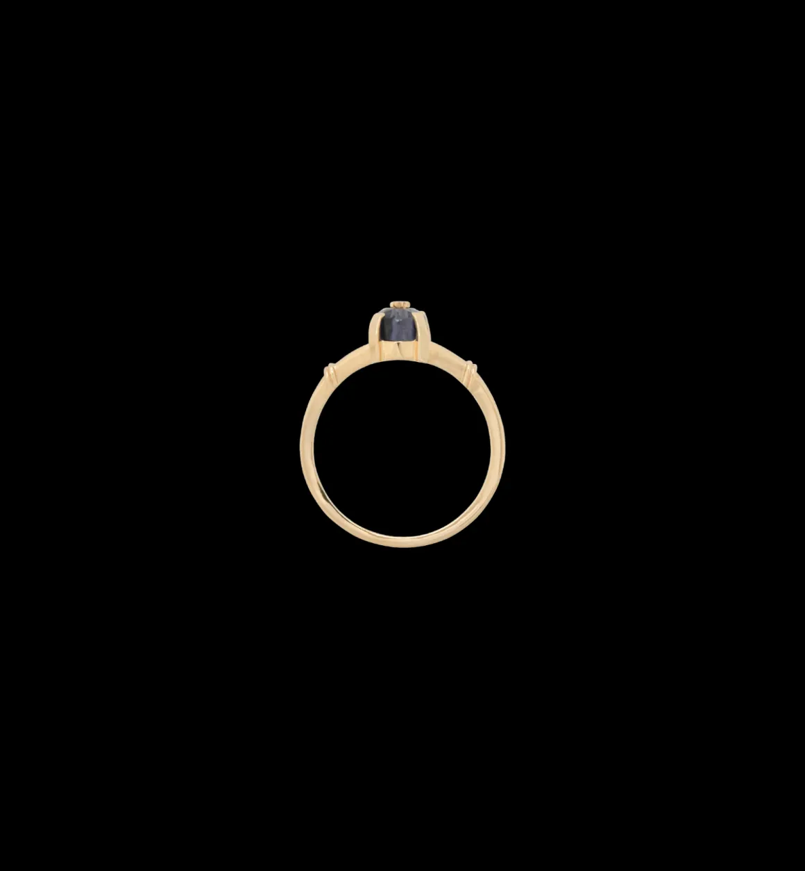 Lucky Fortune Star Ring 14K
